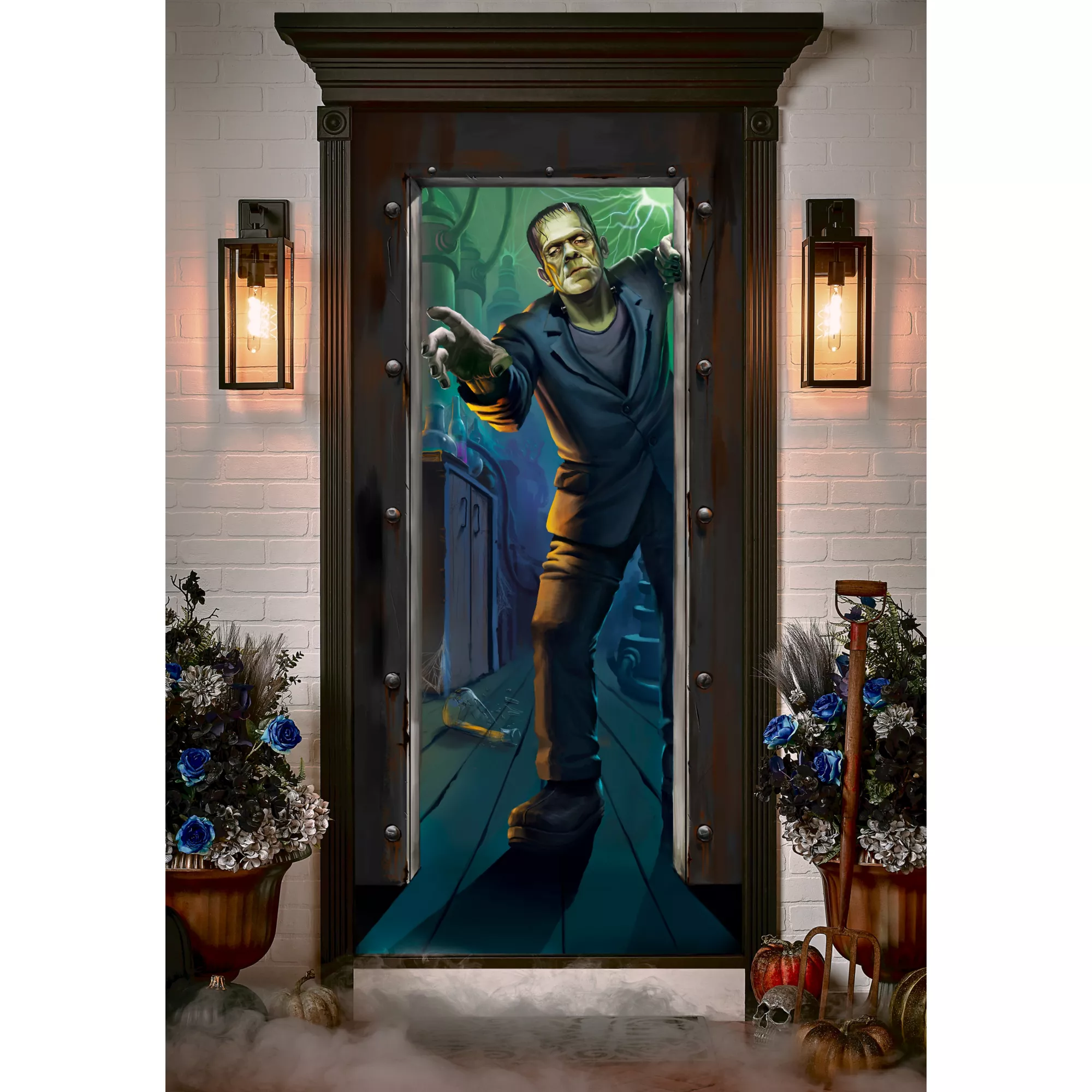 Frankenstein Door Cover - Universal Monsters at Spencer's