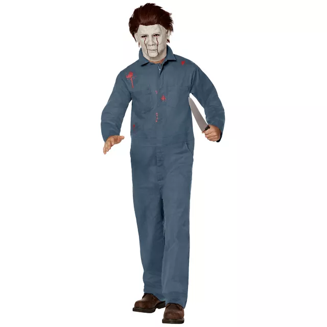 Adult Bloody Michael Myers Costume Deluxe - Halloween II at Spirit Halloween