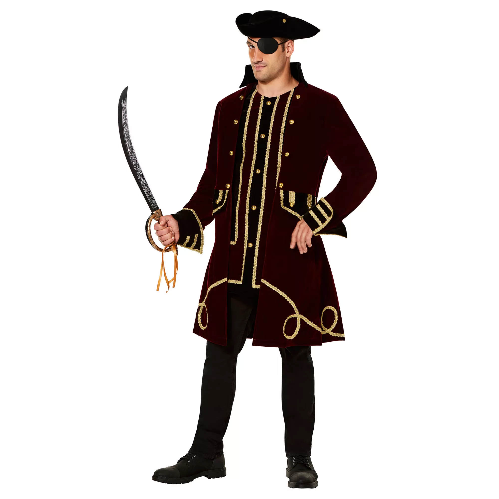 Adult Pirate Jacket Deluxe at Spencer's