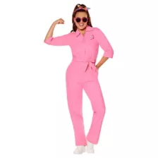 Adult Pink Power Jumpsuit - Barbie the Movie at Spencer's