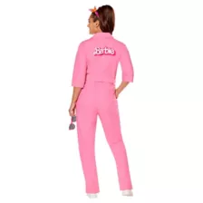 Adult Pink Power Jumpsuit - Barbie the Movie at Spencer's
