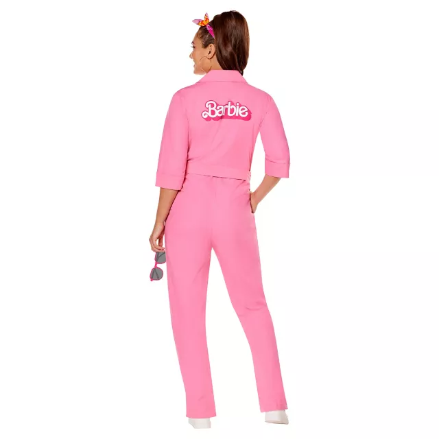 Adult Pink Power Jumpsuit - Barbie the Movie at Spencer's