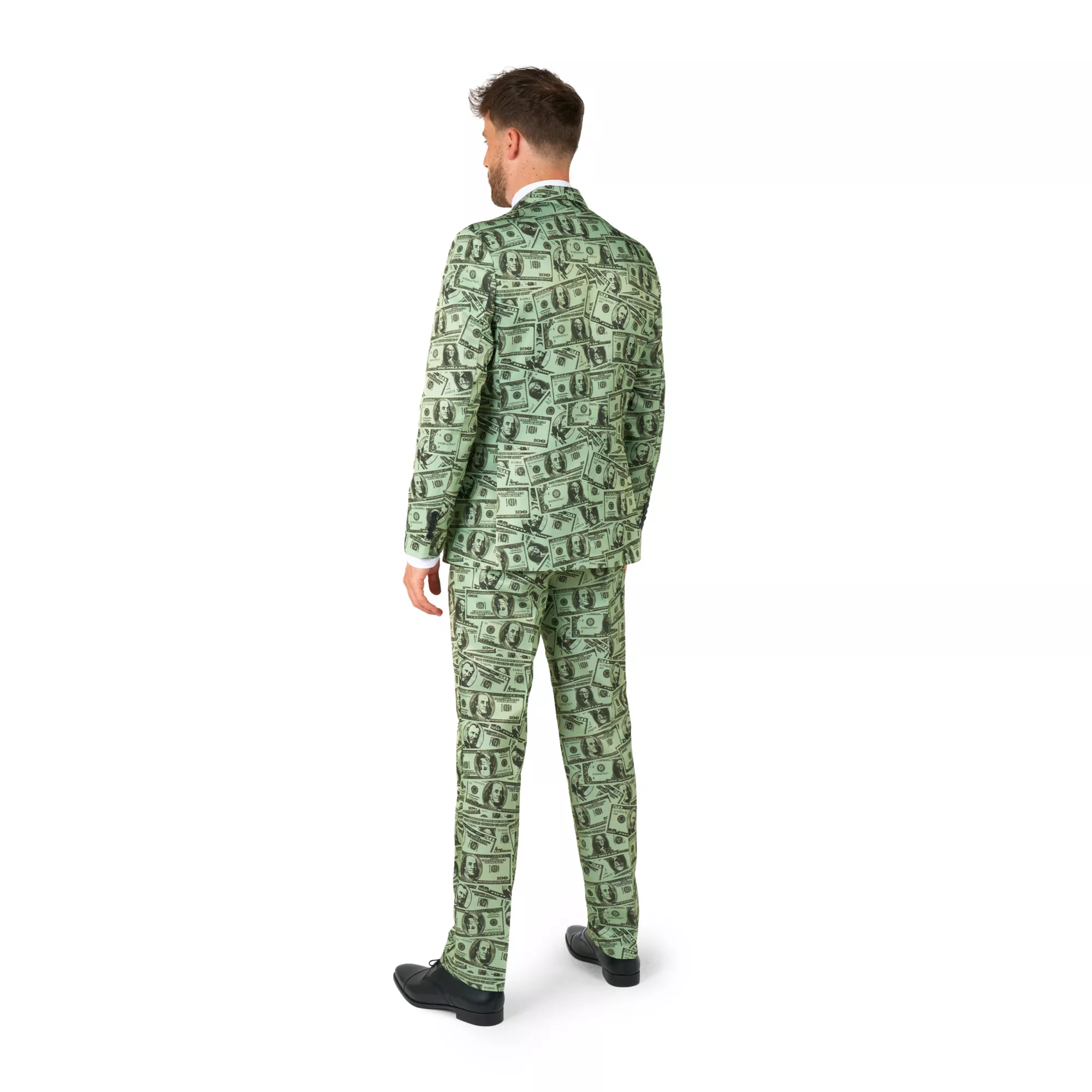 Adult Money Printed Suit Costume