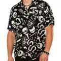 Adult Mystical Icons Button Up Shirt at Spirit Halloween