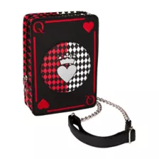 Queen of Hearts Crossbody Bag at Spencer's