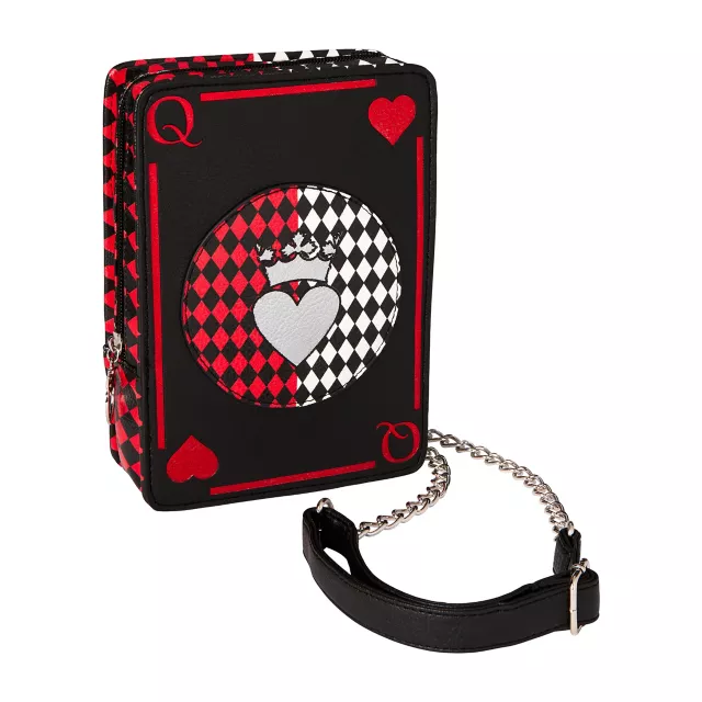 Queen of Hearts Crossbody Bag at Spencer's