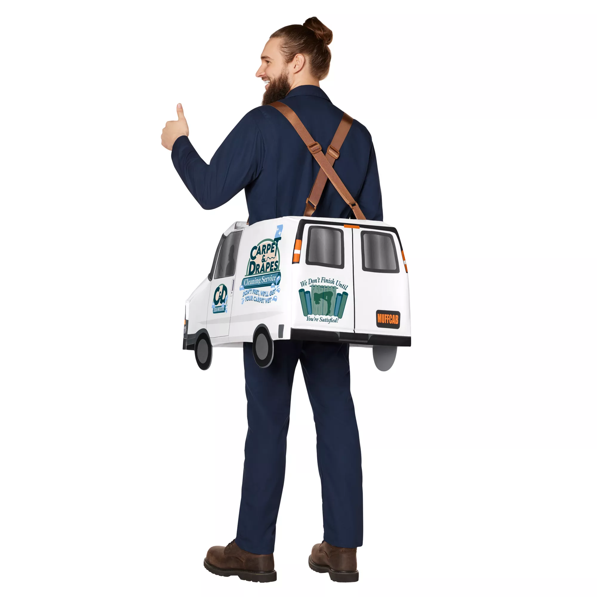 Adult Carpet Cleaning Van Ride-Along Costume at Spencer's