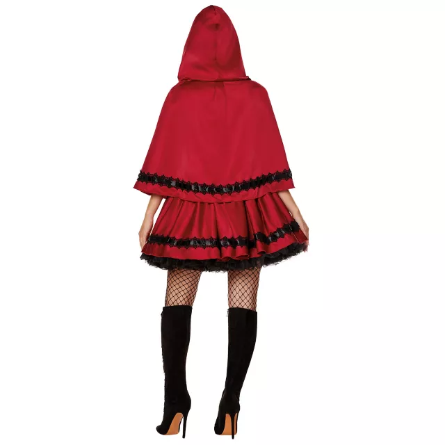 Adult Rebellious Red Riding Hood Costume