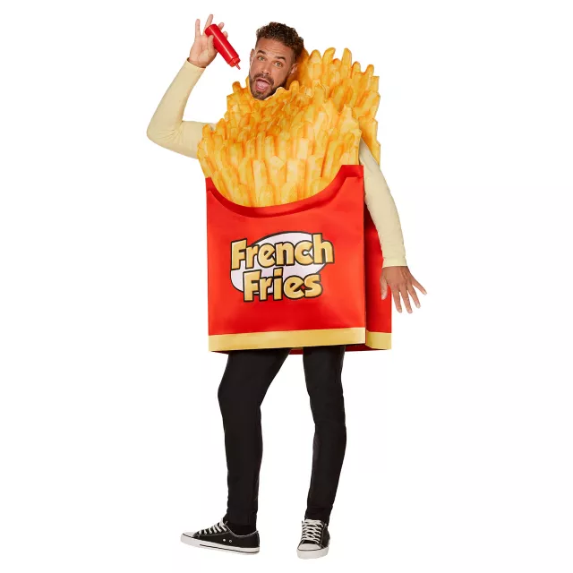 Adult French Fries Costume at Spirit Halloween