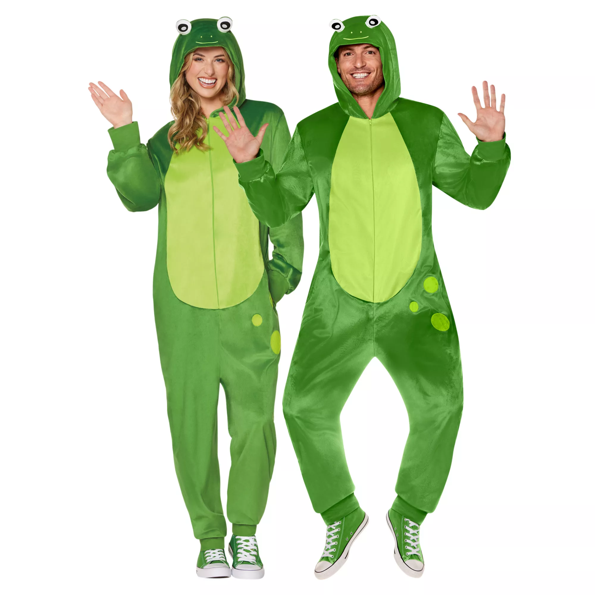 Adult Frog Jumpsuit Costume at Spencer's