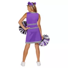 Kids Purple Cheerleader Costume at Spirit Halloween