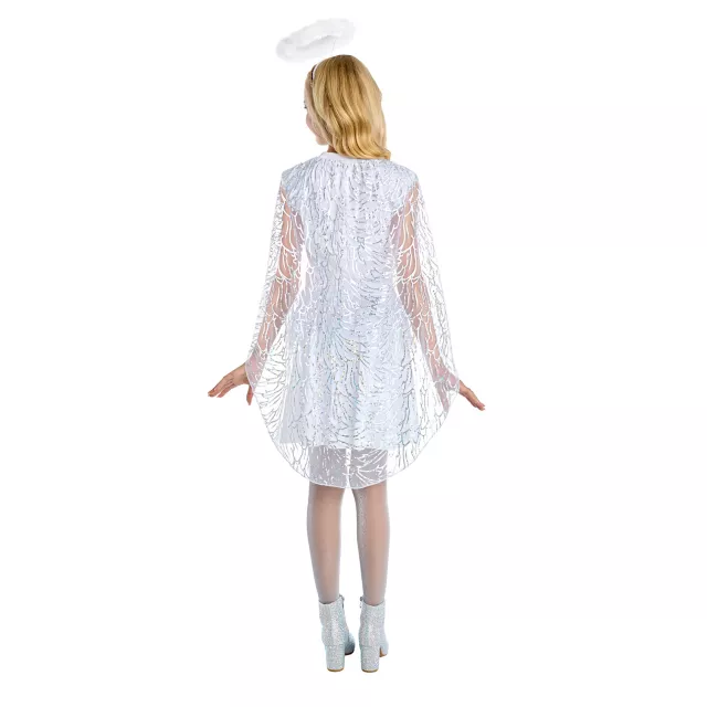 Kids Glitter Angel Dress Costume at Spirit Halloween