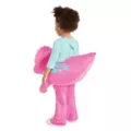 Toddler Pink Dino Ride-Along Costume at Spirit Halloween
