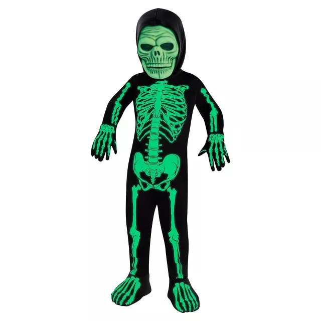 Toddler Glow in the Dark Skeleton Costume at Spencer's