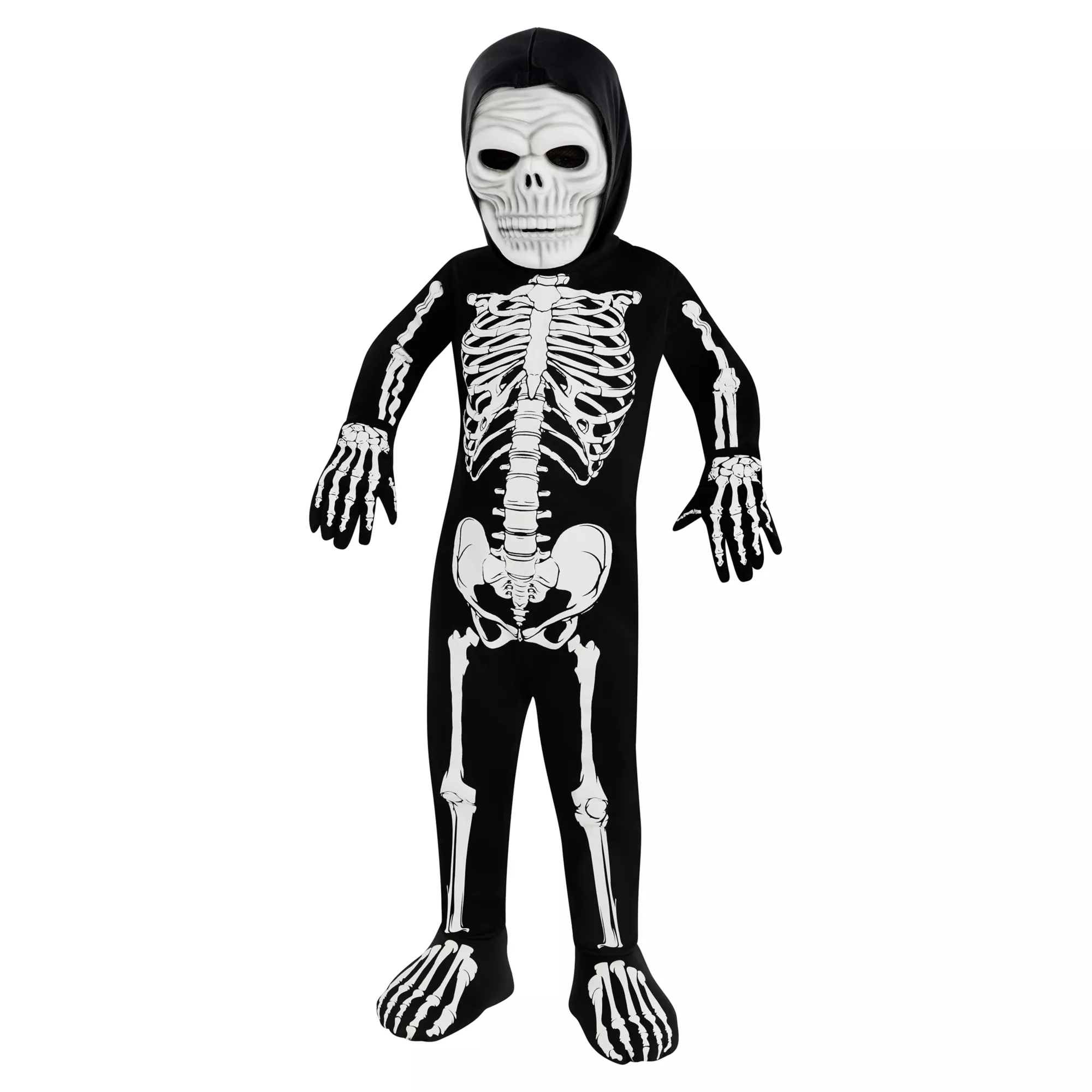 Toddler Glow the Dark Skeleton Costume