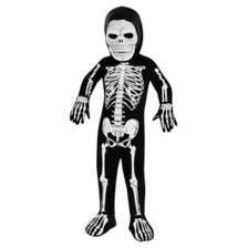 Toddler Glow in the Dark Skeleton Costume at Spencer's