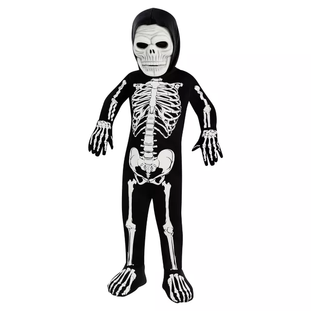 Toddler Glow in the Dark Skeleton Costume at Spencer's