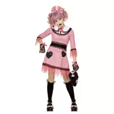 Kids Pink Doll Costume at Spencer's