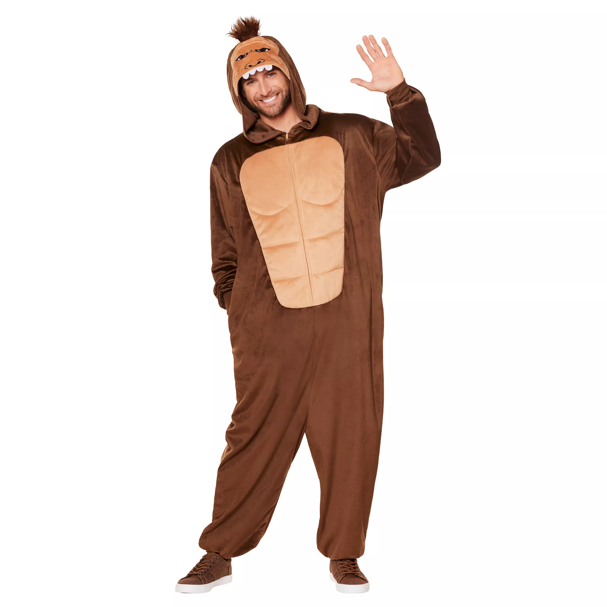 Adult Sasquatch Jumpsuit at Spencer's