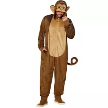 Adult Monkey Jumpsuit at Spencer's