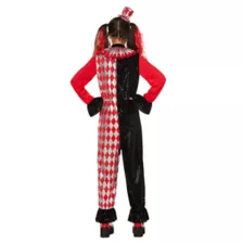 Kids Red and Black Clown Costume at Spirit Halloween