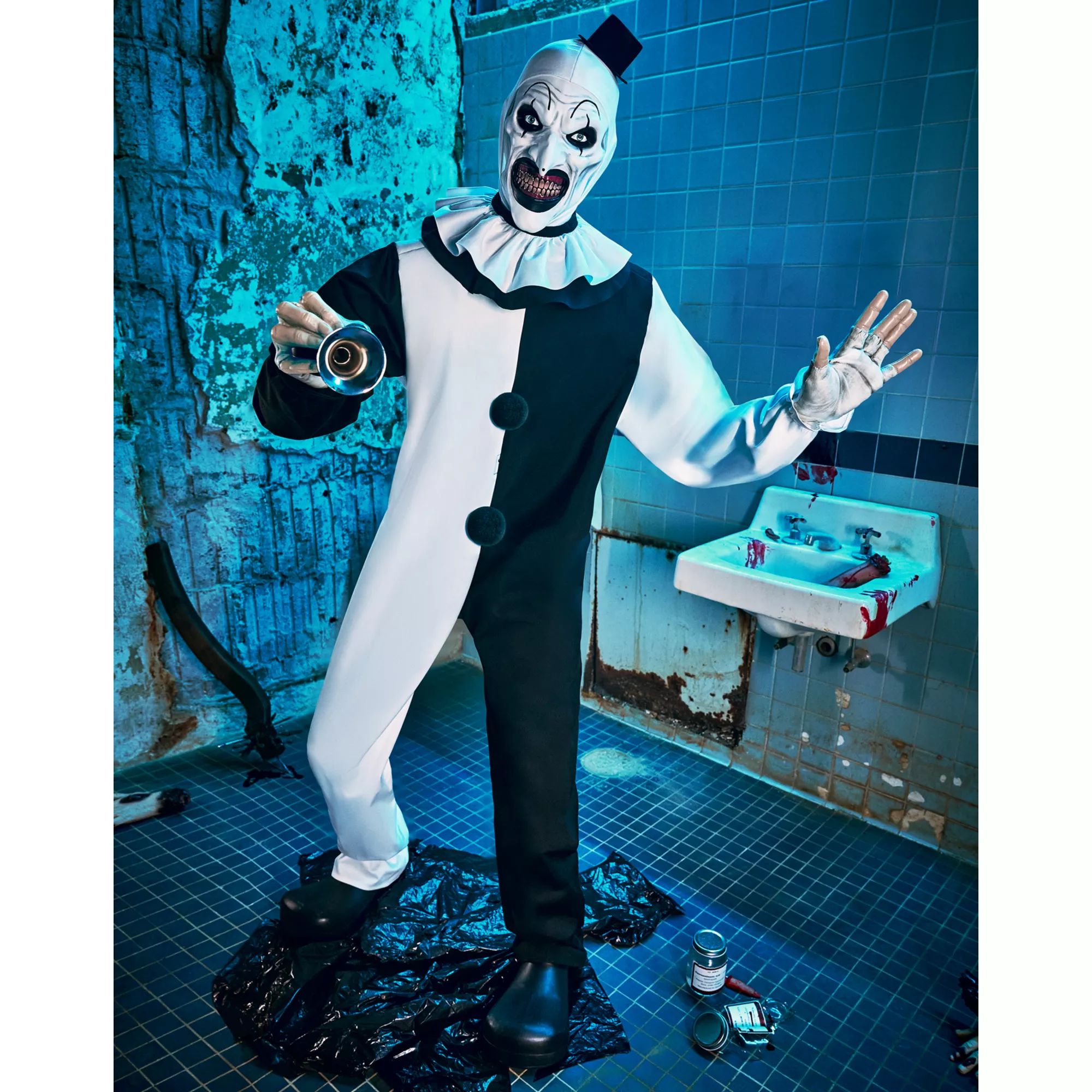 6 Ft 4 In Art the Clown Animatronic - Terrifier