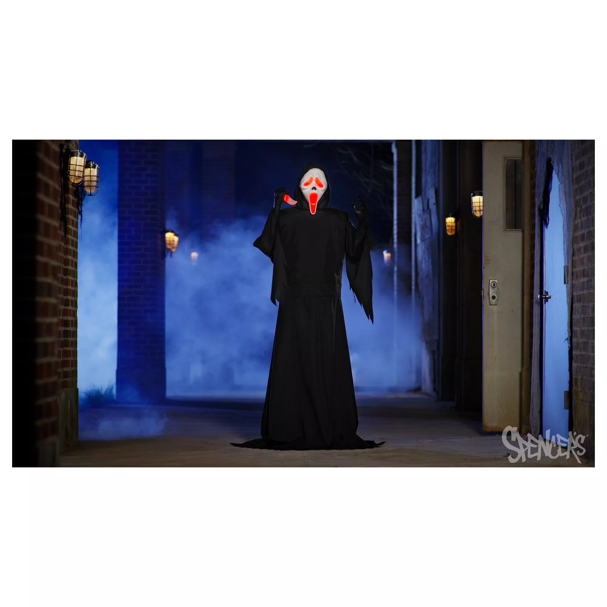 6 Ft Ghost Face Static Prop