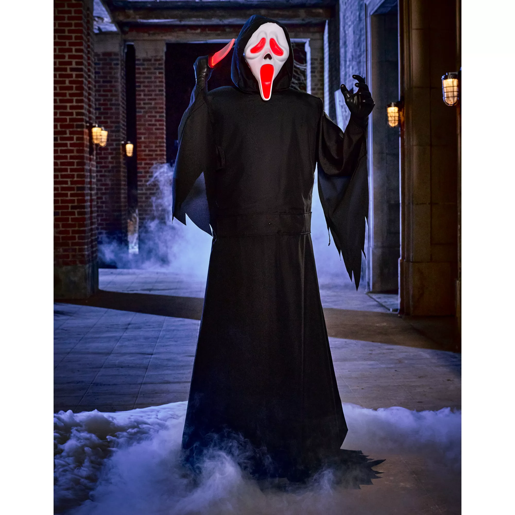 6 Ft Ghost Face Static Prop at Spencer's