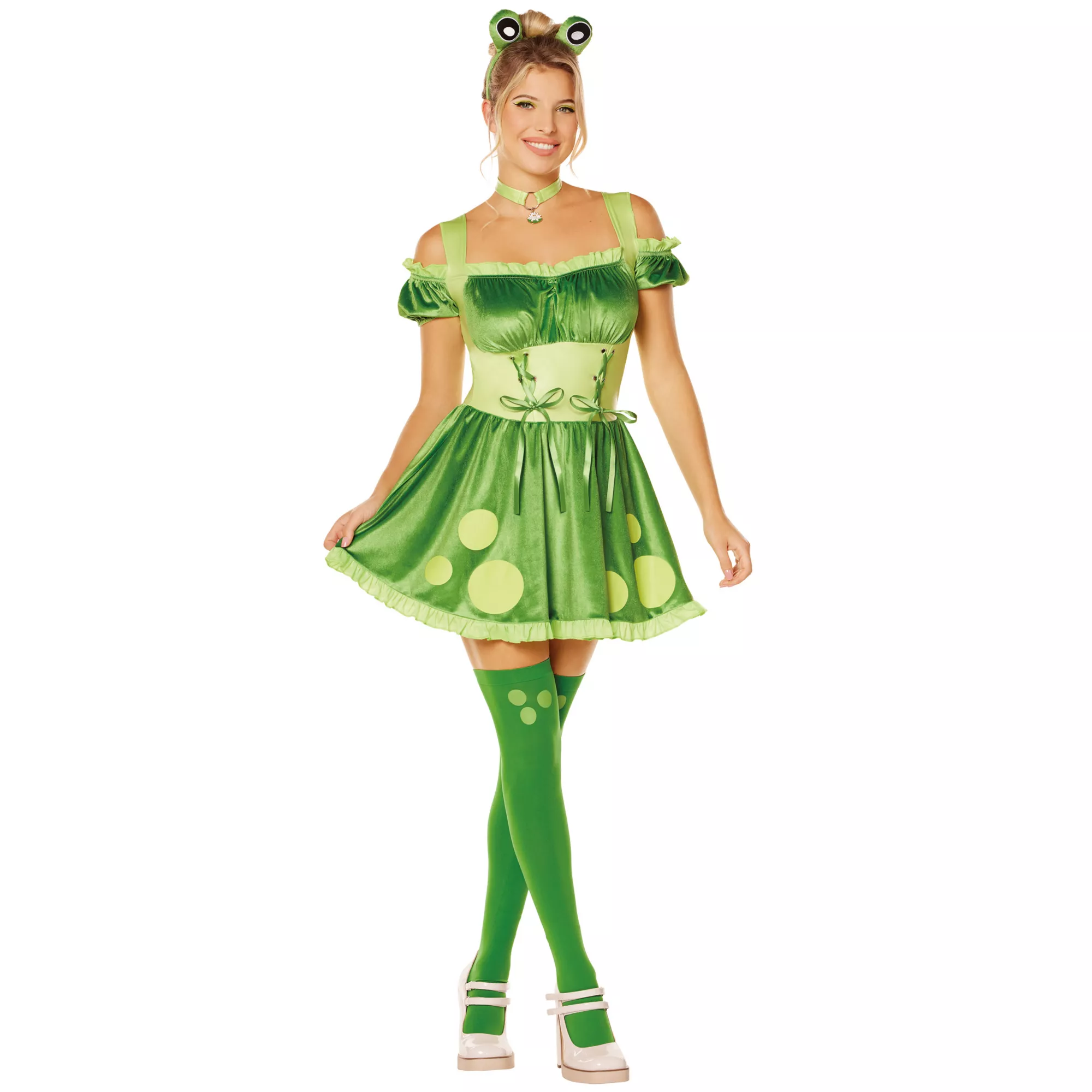 Adult Frog Dress Costume at Spirit Halloween