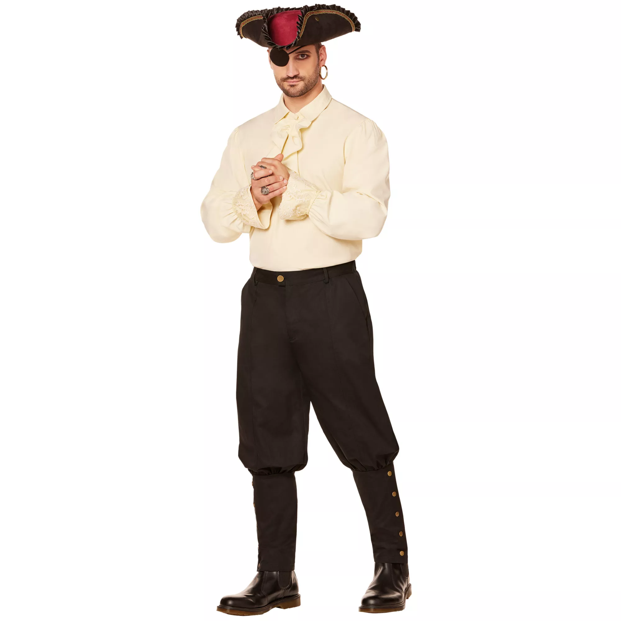 Adult Black Pirate Pants at Spencer's