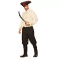 Adult Black Pirate Pants at Spencer's