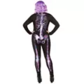 Adult Neon Skeleton Catsuit at Spirit Halloween