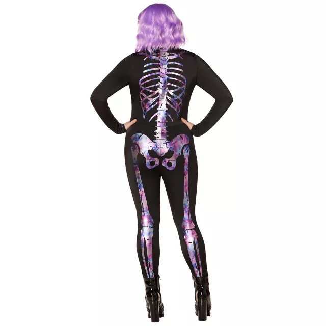 Adult Neon Skeleton Catsuit at Spirit Halloween