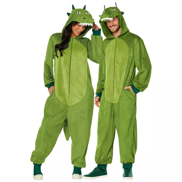 Adult Crocodile Jumpsuit Costume at Spirit Halloween