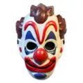 Haunt Clown Half Mask at Spirit Halloween