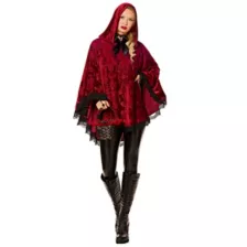 Adult Little Red Riding Hood Poncho at Spirit Halloween