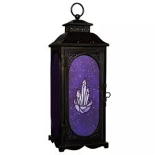 Mystical Arts Purple Crystal Lantern at Spencer's