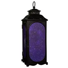 Mystical Arts Purple Crystal Lantern at Spencer's