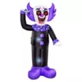 8 Ft. Spinning Eye Clown Light-Up Inflatable Decoration at Spirit Halloween