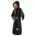 6 Ft. Masked Hooded Figure Light-Up Inflatable Decoration at Spirit Halloween