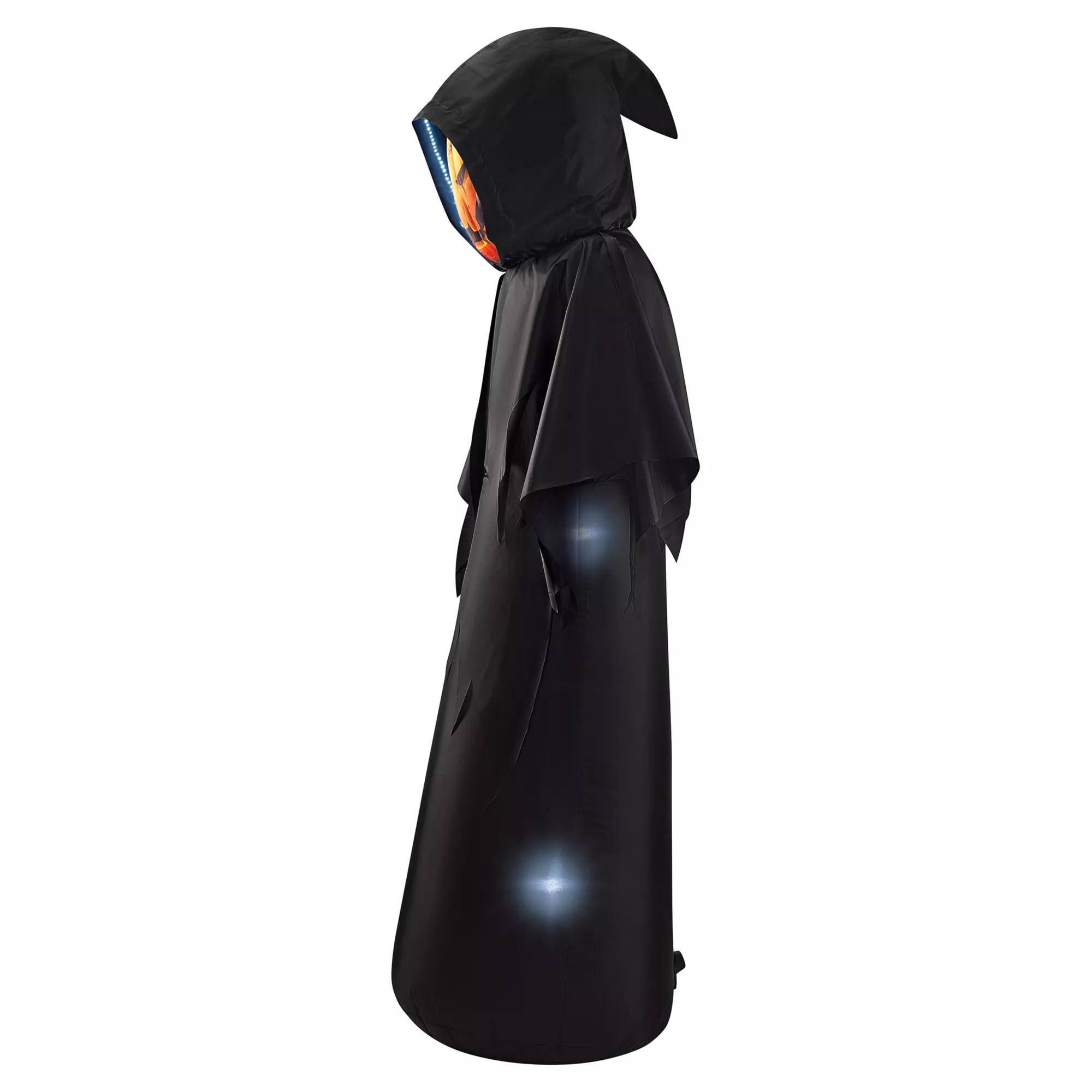6 Ft. Masked Hooded Figure Light-Up Inflatable Decoration at Spirit Halloween