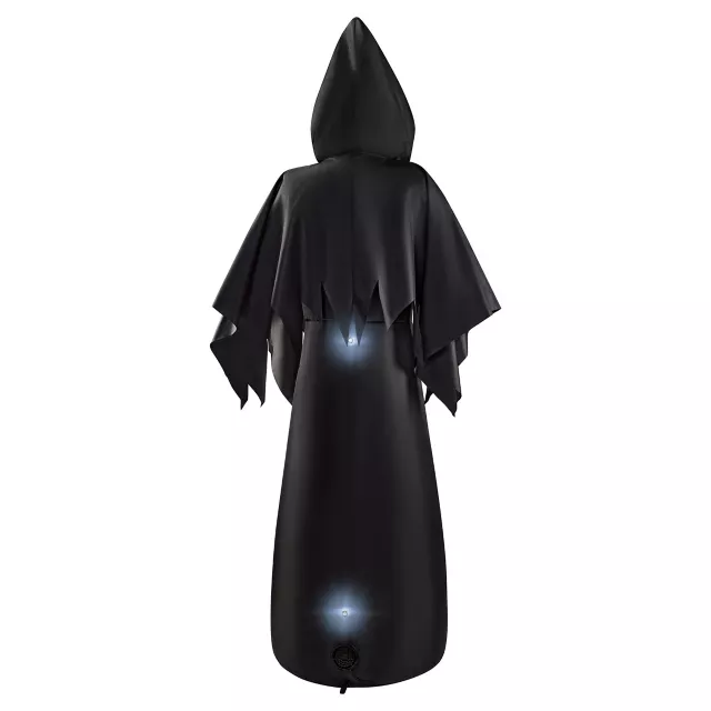 6 Ft. Masked Hooded Figure Light-Up Inflatable Decoration at Spirit Halloween
