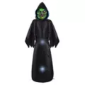 6 Ft. Masked Hooded Figure Light-Up Inflatable Decoration at Spirit Halloween