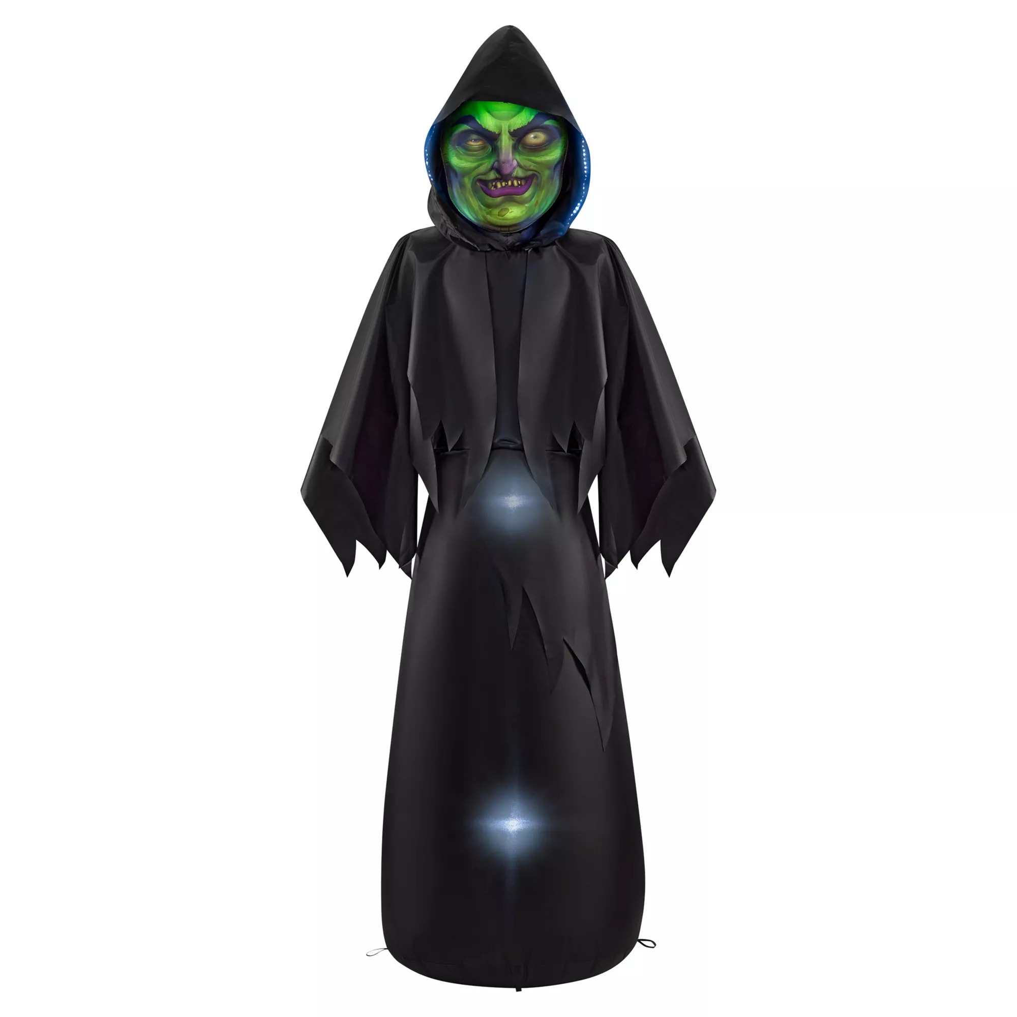 6 Ft. Masked Hooded Figure Light-Up Inflatable Decoration at Spirit Halloween