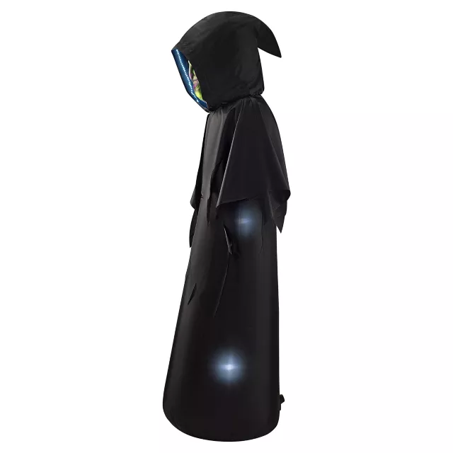 6 Ft. Masked Hooded Figure Light-Up Inflatable Decoration at Spirit Halloween