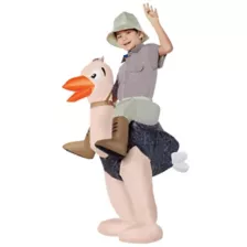 Kids Inflatable Ostrich Ride-Along Costume at Spencer's