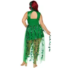 Adult Poison Ivy Plus Size Dress Costume - DC at Spirit Halloween