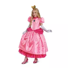 Kids Deluxe Princess Peach Costume - Super Mario Bros. at Spencer's