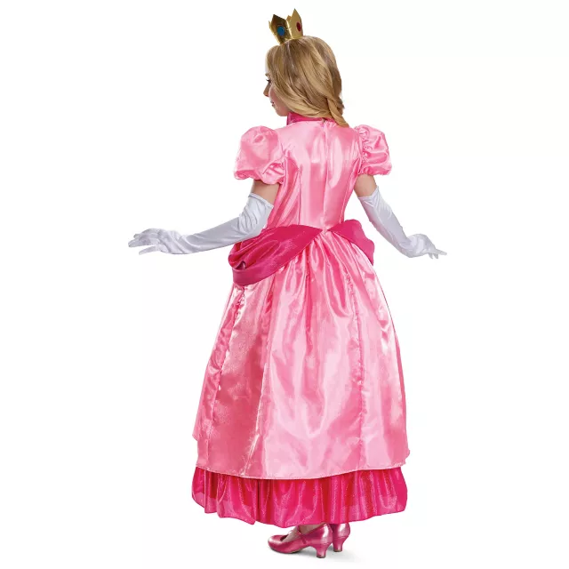 Kids Deluxe Princess Peach Costume - Super Mario Bros. at Spencer's