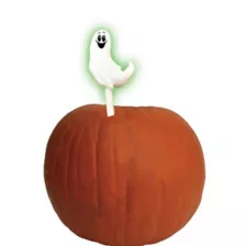Light-Up Ghost Pumpkin Stake at Spirit Halloween